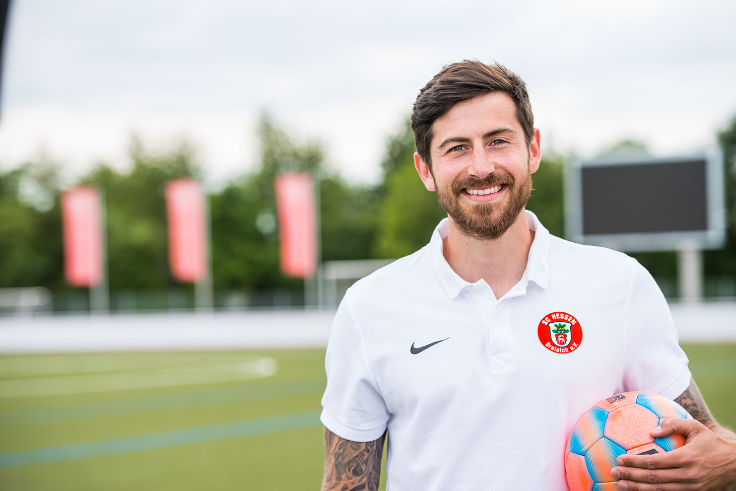 Sportler Portrait Plakat Kampagne Dreieich