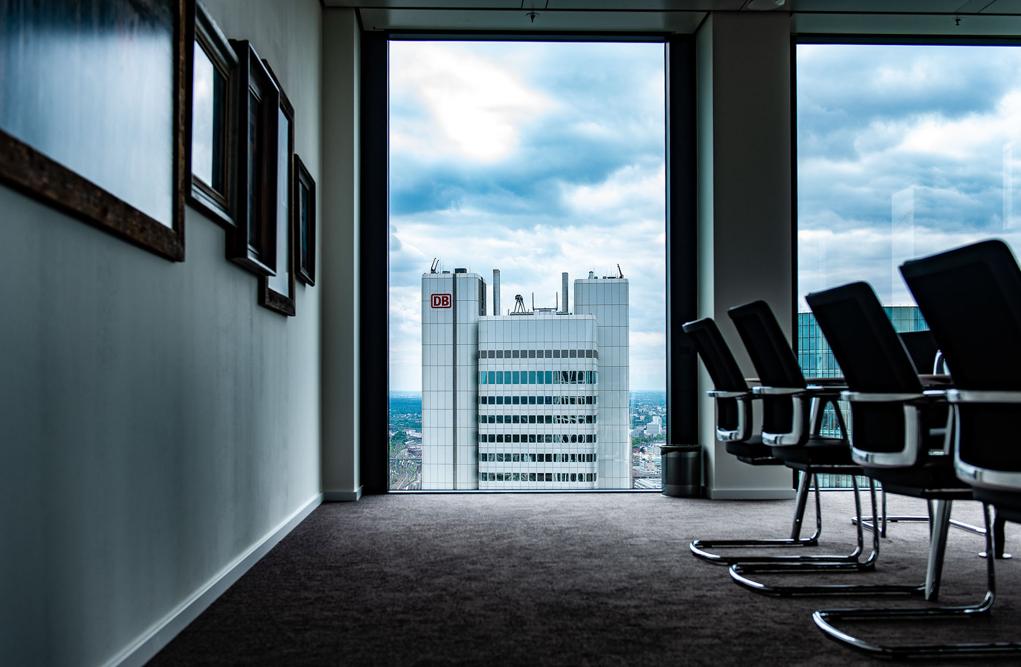 Konferenzraum im Hochhaus Interiorfoto
