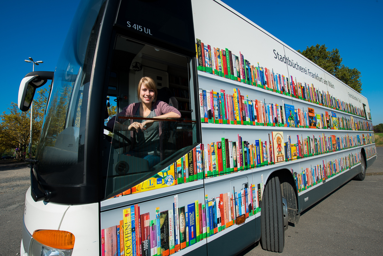 Bibliothekarin Portrait Unternehmer Foto