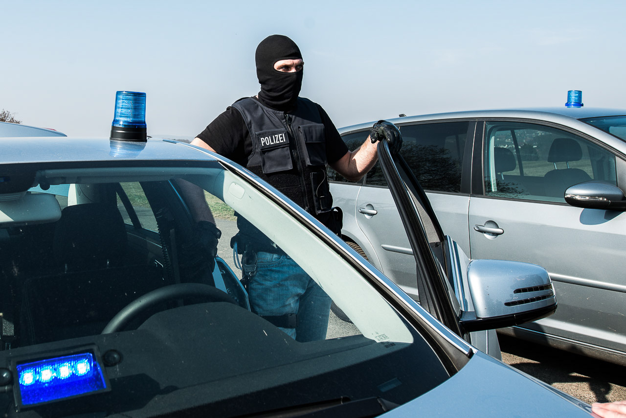 Bundespolizei Komissar portrait